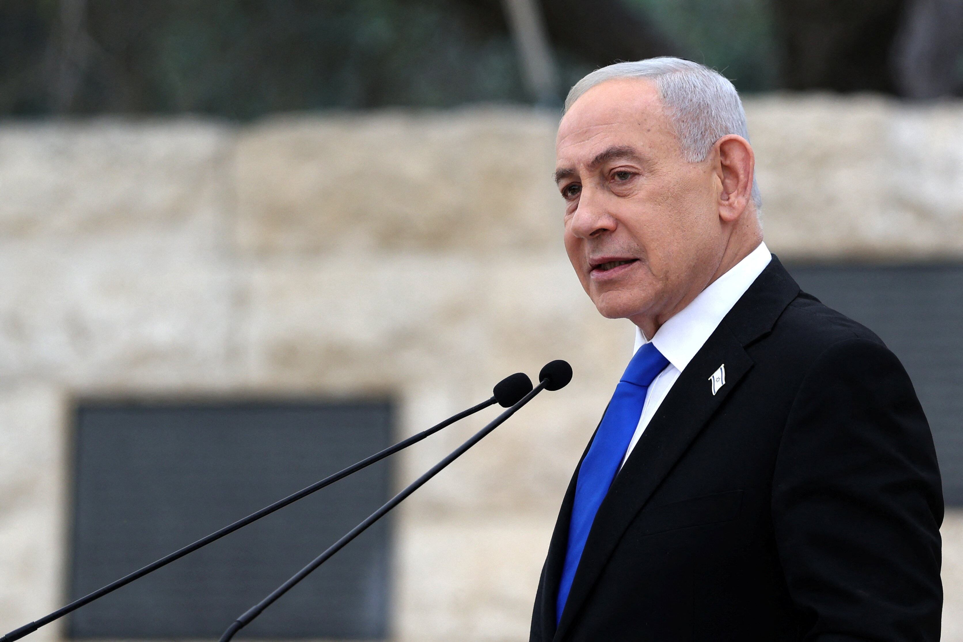 Benjamin Netanyahu afirmó que Israel está “preparado para cualquier escenario”, tanto desde el punto de vista defensivo como ofensivo (REUTERS/Archivo)