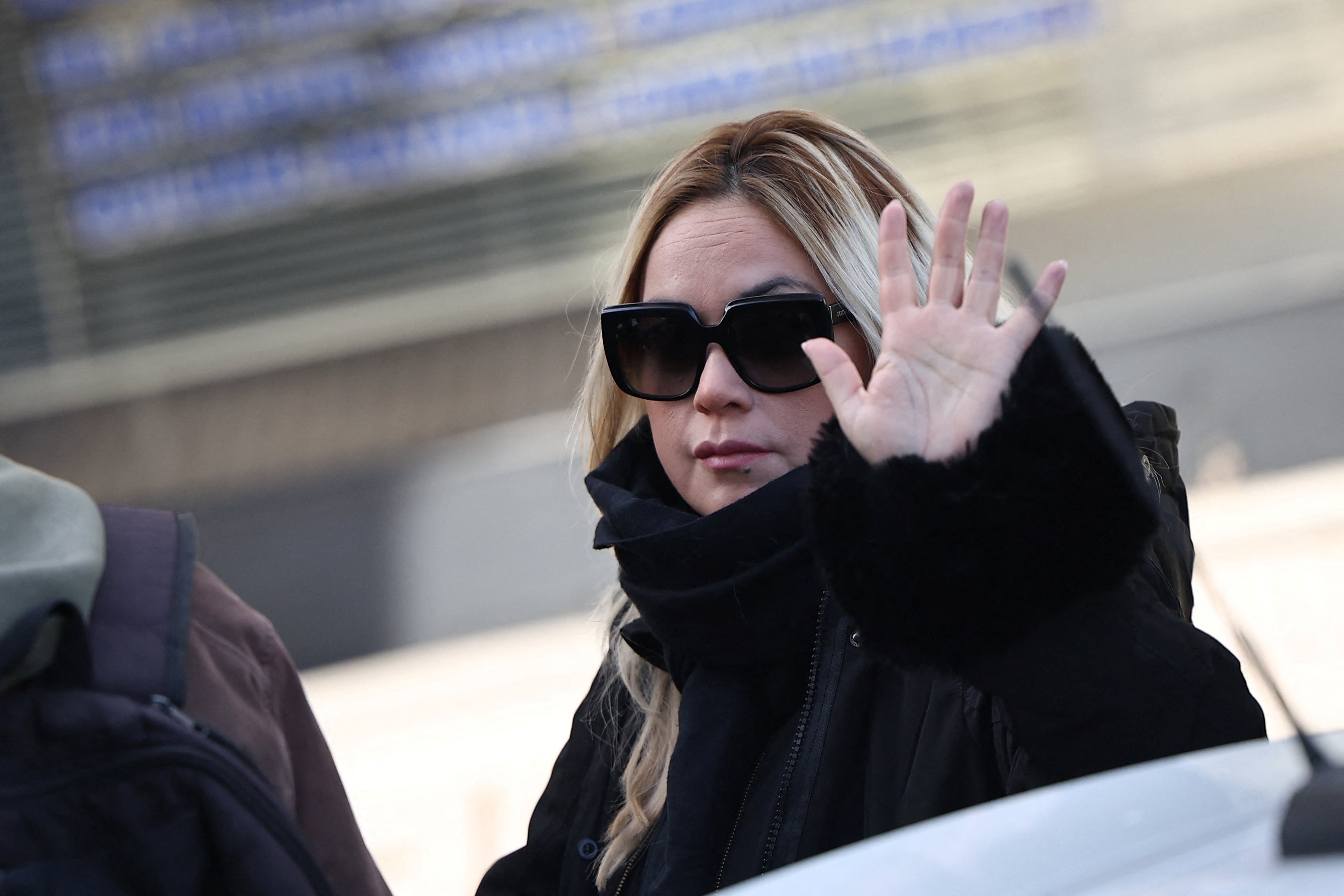 Veronica Ojeda en el juicio por Maradona 