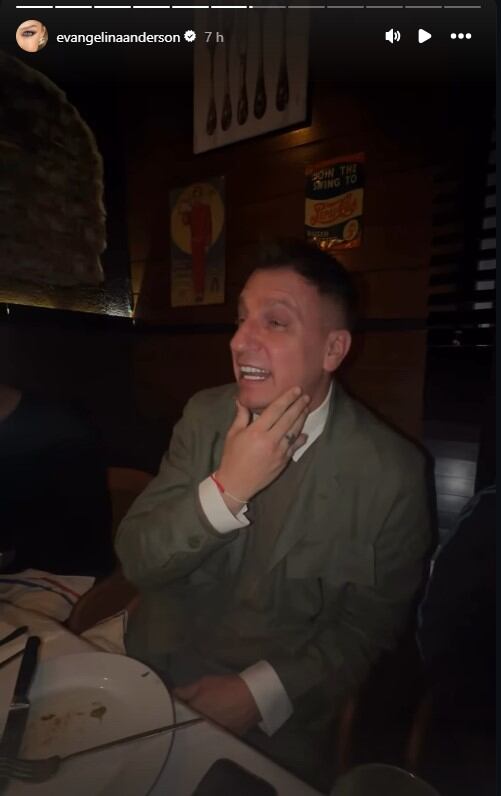 Maxi López fue uno de los protagonistas de la cena con los exparticipantes de Masterchef con sus comentarios desopilantes (Instagram)