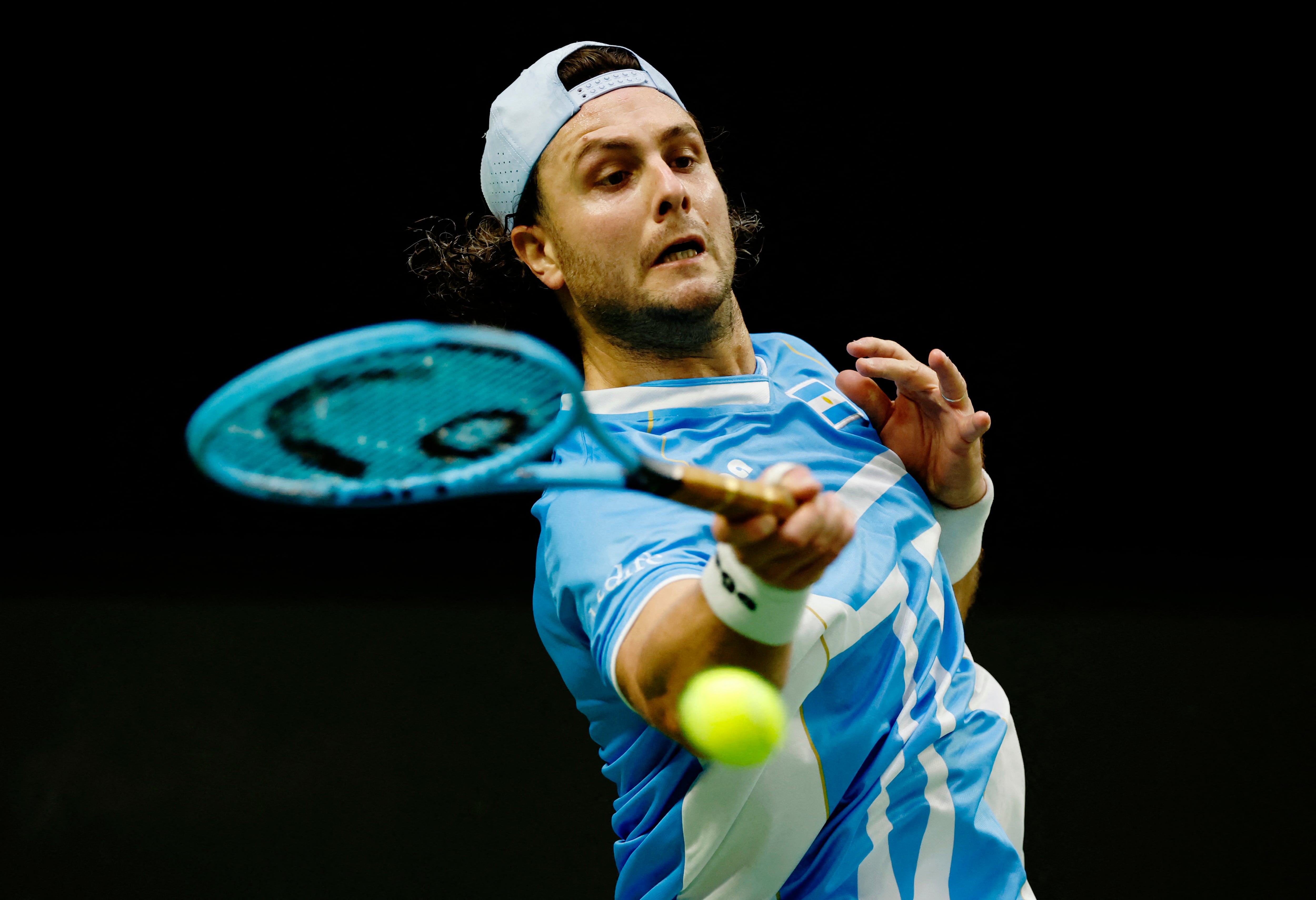 Debutó en Copa Davis este año con Argentina (Crédito: Reuters/Kim Soo-Hyeon)