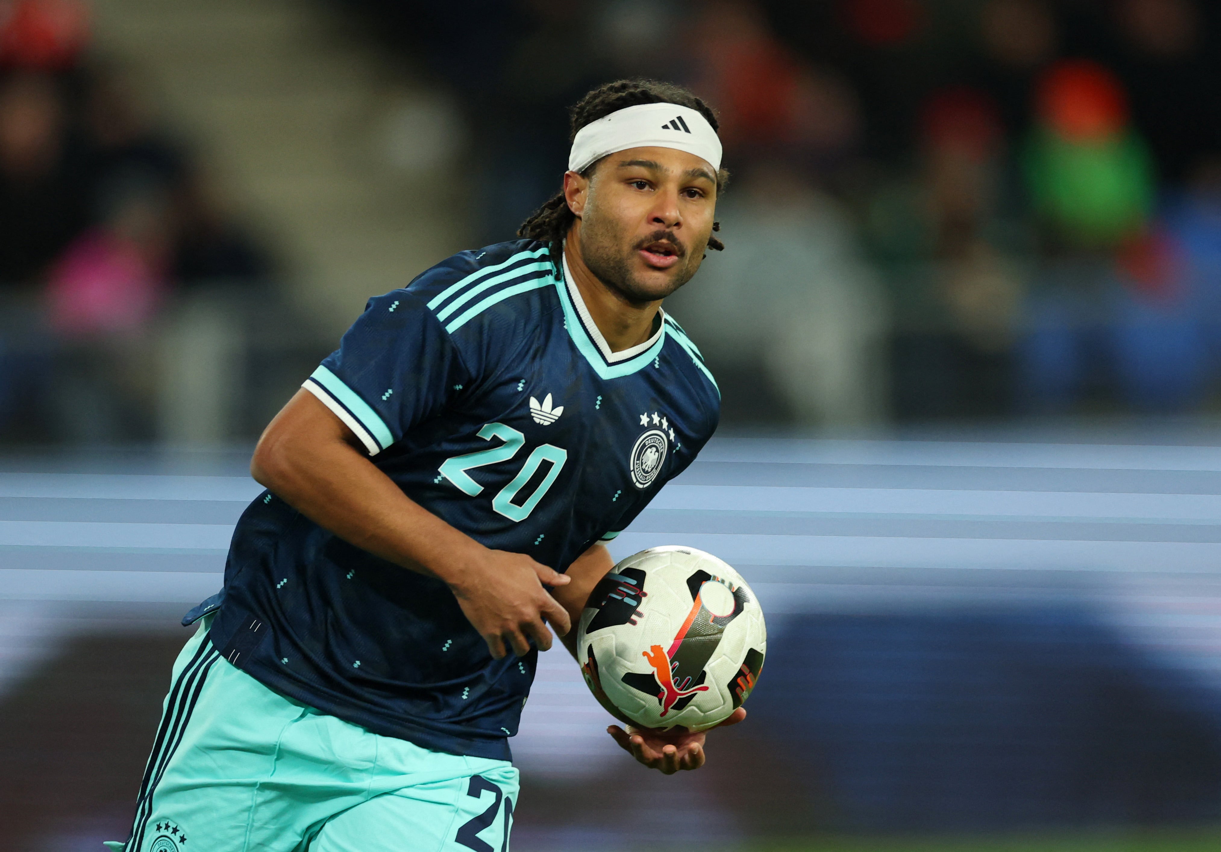 Gnabry, con la casaca de Alemania (REUTERS/Denis Balibouse)