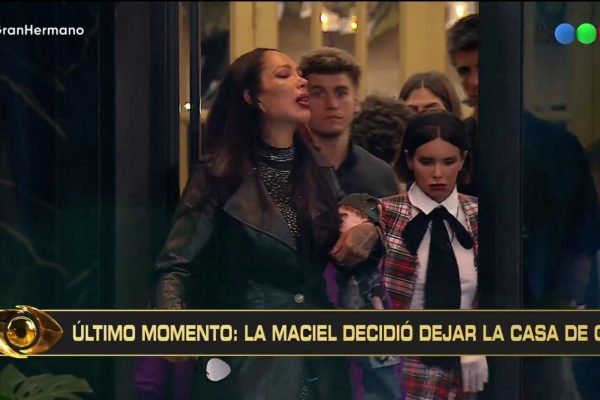 La Maciel habló de su salida de Gran Hermano y contó el impacto que tuvo la denuncia en su contra: “El mensaje llegó tarde”