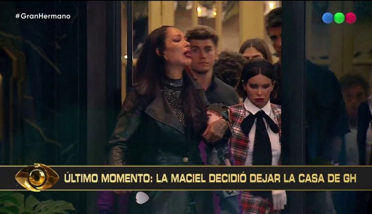 La Maciel habló de su salida de Gran Hermano y contó el impacto que tuvo la denuncia en su contra: “El mensaje llegó tarde”