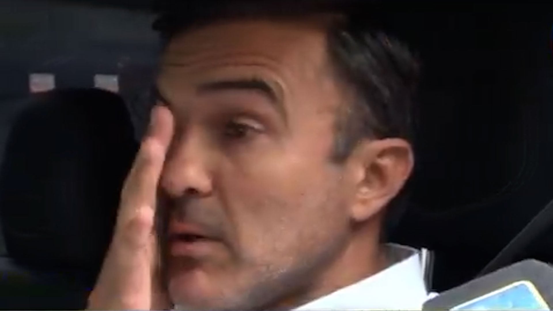 Fabián Cubero lloró luego de un nuevo capítulo de escándalo familiar