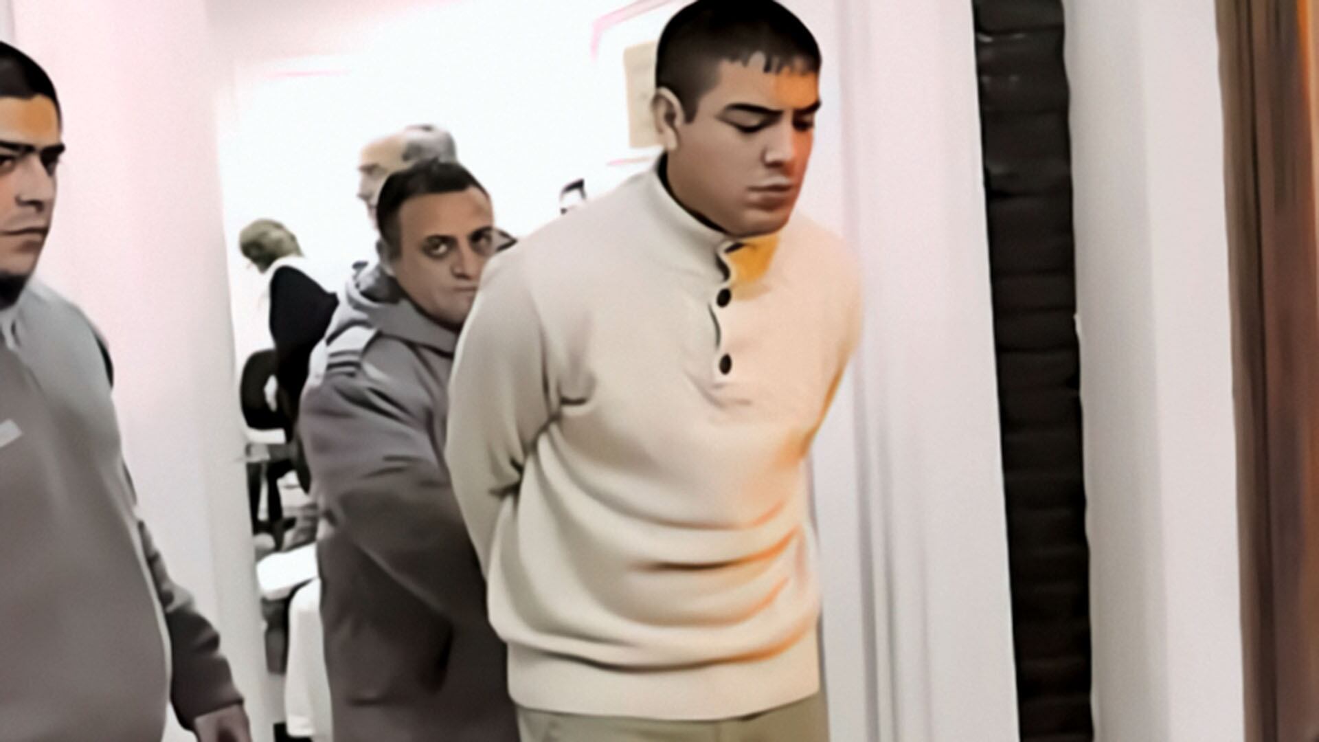 Antelo bajo custodia durante el juicio en su contra