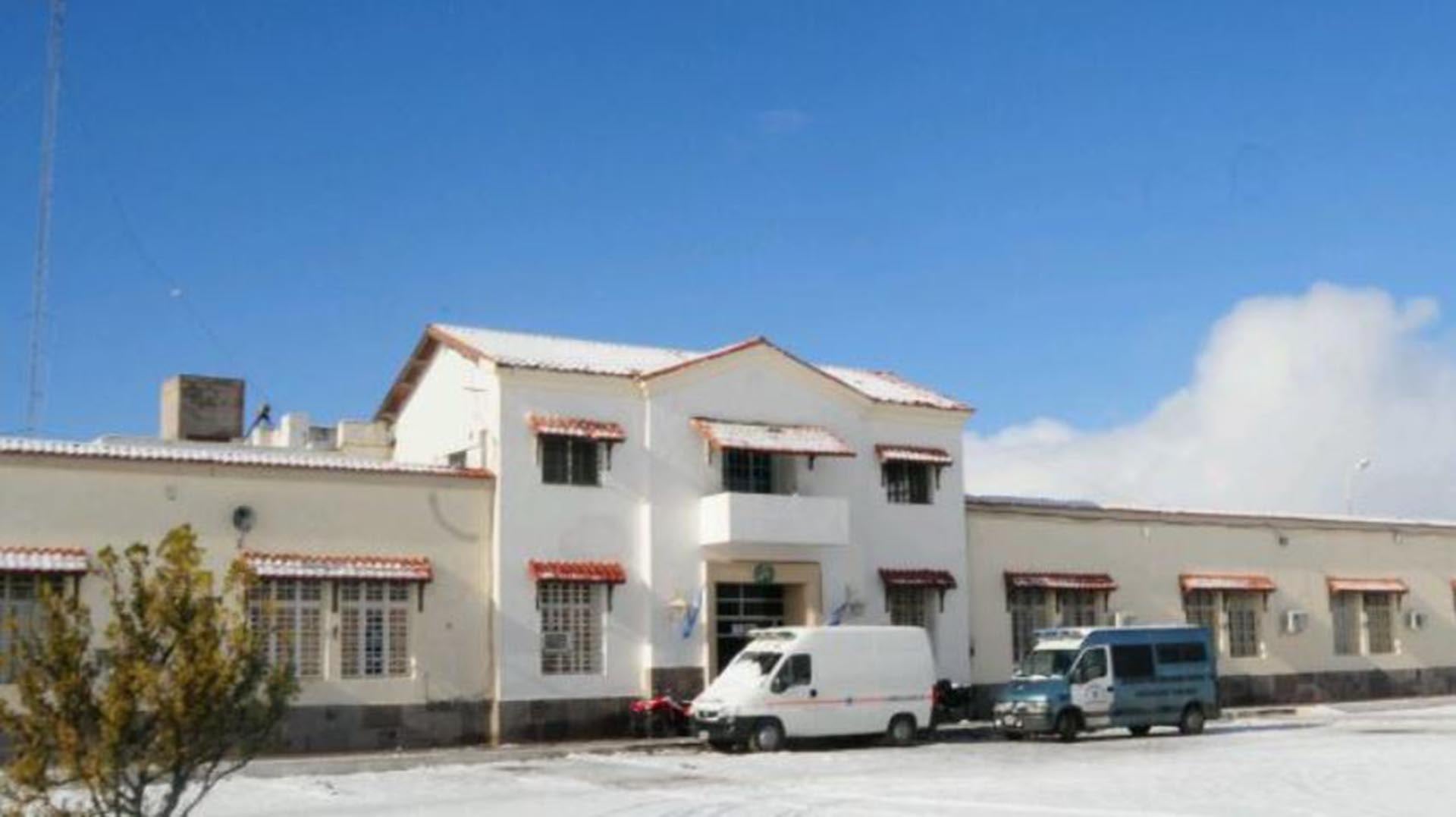 Vista interna del penal de Rawson, donde Antelo se encuentra detenido