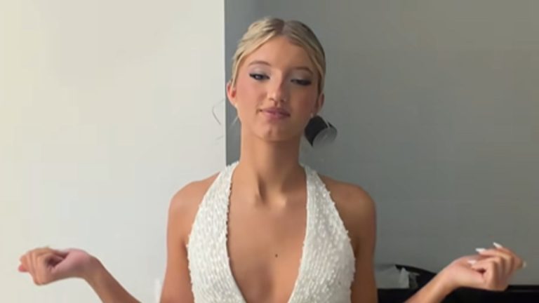 La reacción de Allegra Cubero al mensaje de Mica Viciconte por su espectacular fiesta de 15