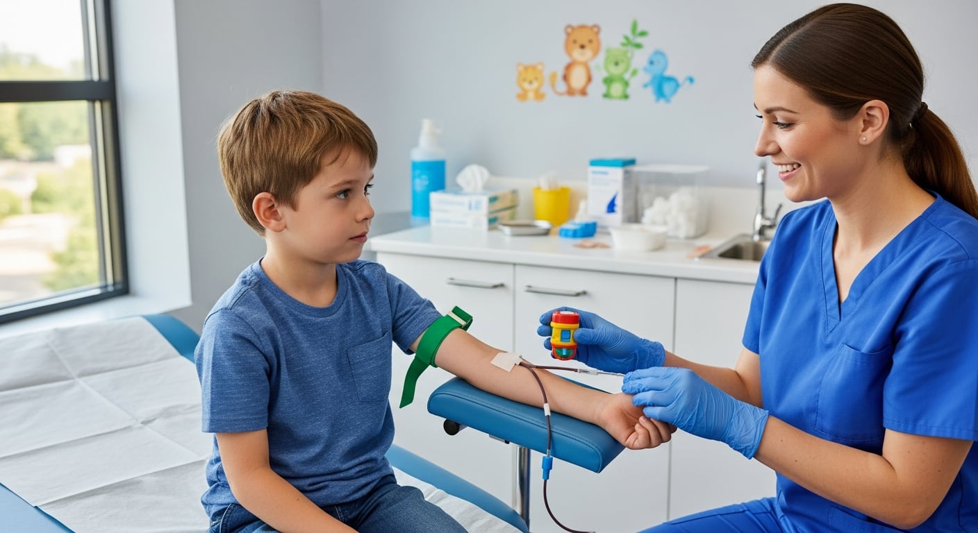 Las pruebas de sangre en niños y adolescentes suelen interpretarse según valores de referencia establecidos para adultos, lo que puede generar errores en la evaluación médica de los más jóvenes (Imagen Ilustrativa Infobae)