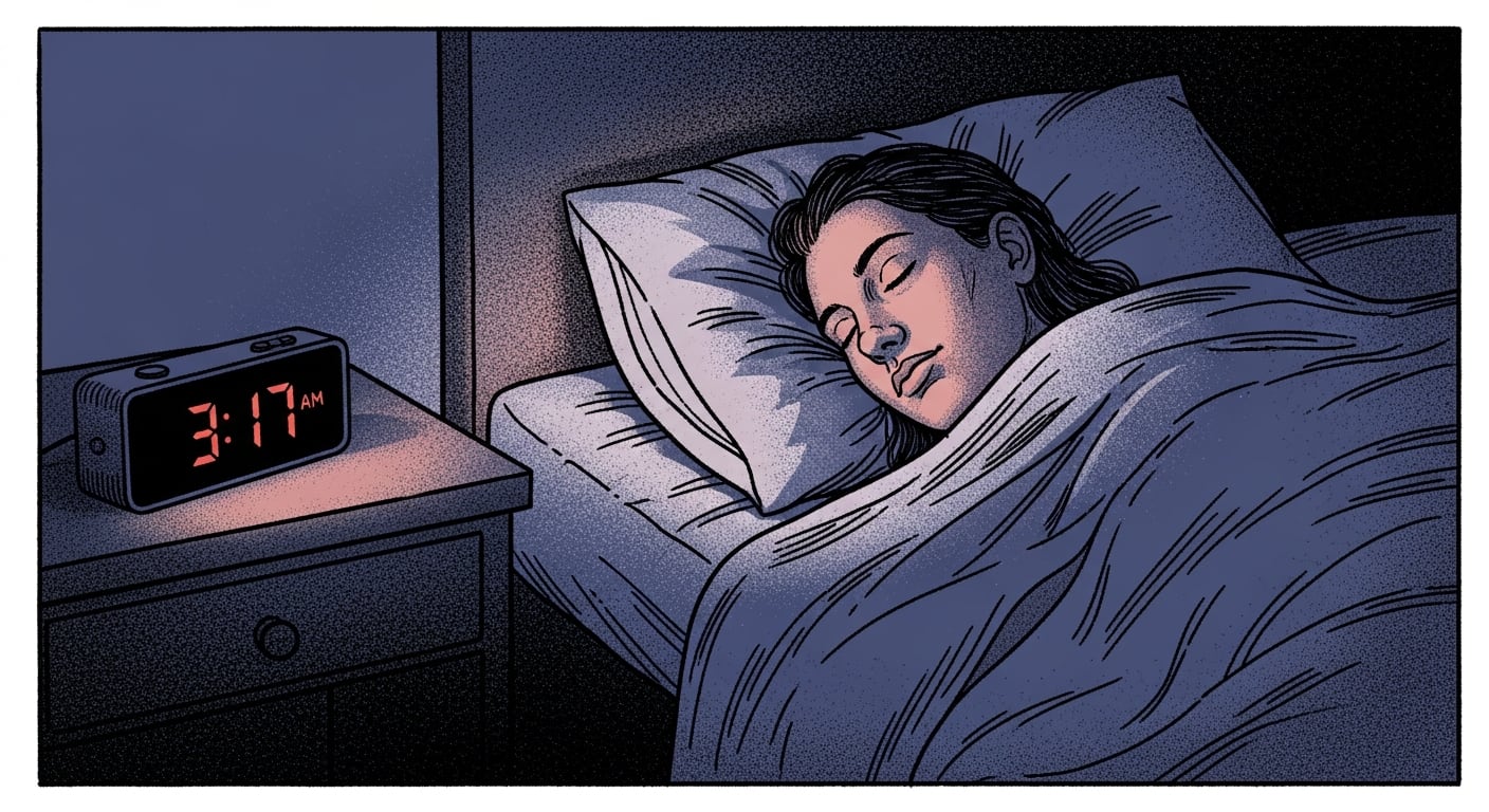 La latencia del sueño es el tiempo que transcurre entre acostarse y conciliar el sueño, un indicador clave de la calidad del descanso (Imagen Ilustrativa Infobae)