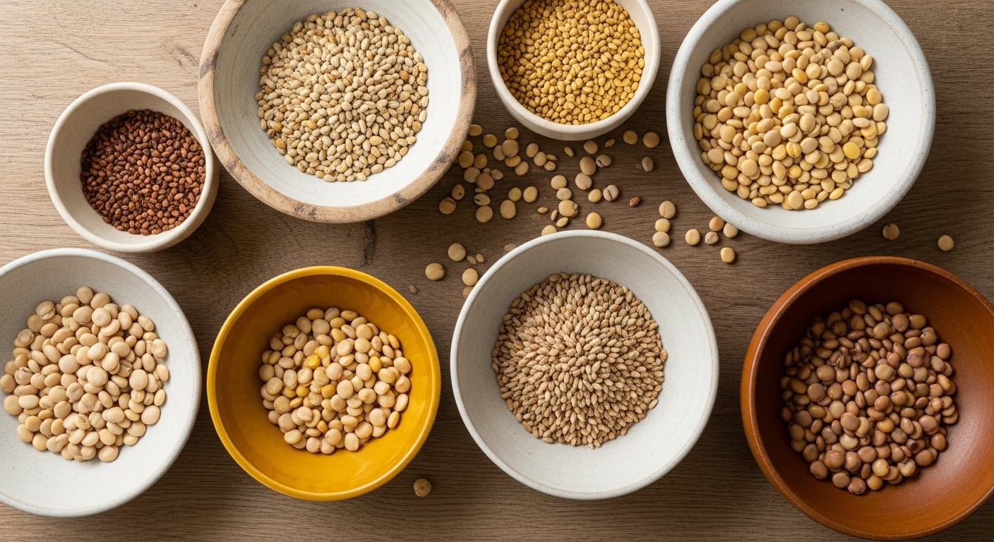 Las legumbres ofrecen fibra, proteína vegetal y saciedad, convirtiéndose en un pilar fundamental para la alimentación equilibrada durante la menopausia. (Imagen Ilustrativa Infobae)