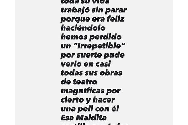 Mirtha Legrand despidió a Luis Brandoni: “Jamás lo olvidaremos”