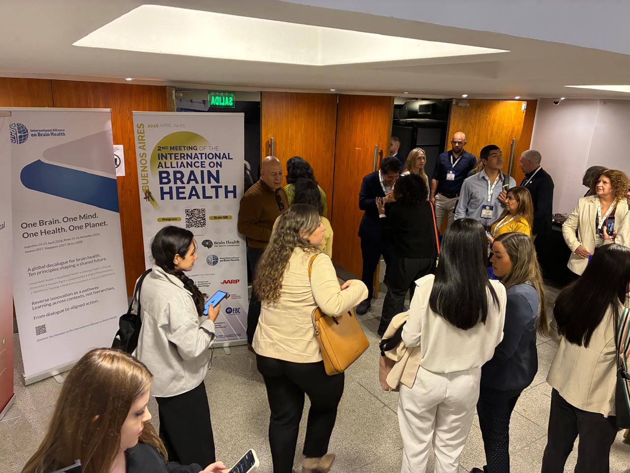 La Second Meeting of the International Alliance on Brain Health se realizó en la capital argentina con destacados profesionales de la salud mental 