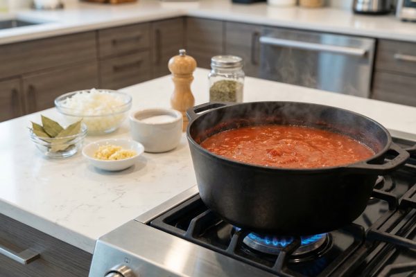 Para qué sirve agregar bicarbonato de sodio a la salsa de tomate