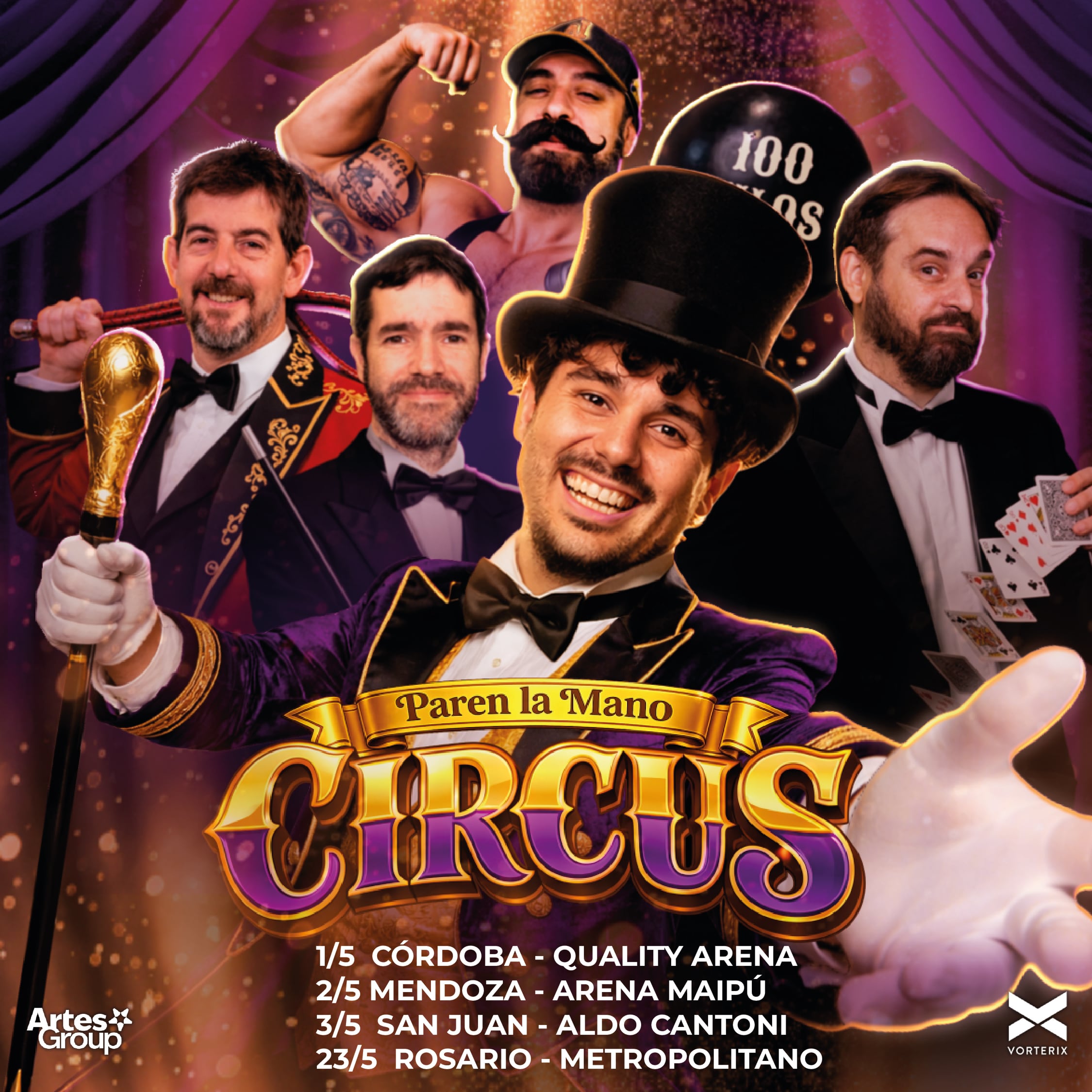 Paren La Mano revoluciona el humor en vivo: nuevo show, sorteo mundialista y funciones irrepetibles