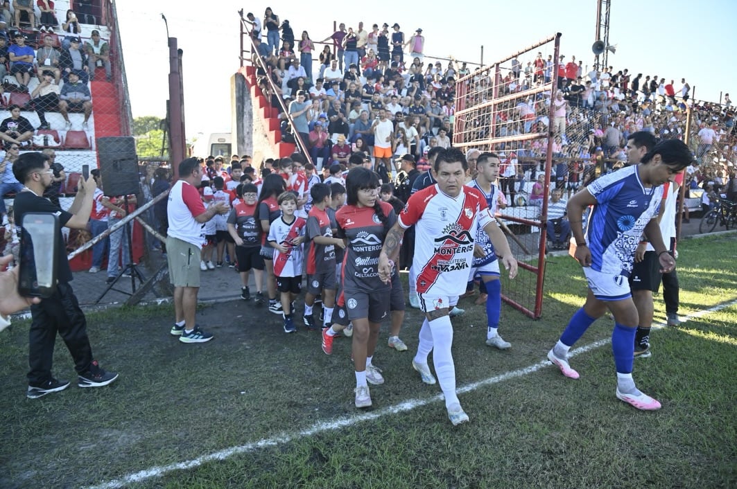 Pulga Rodríguez, en el Club Ñuñorco (Instagram: @club.nunorco.oficial)