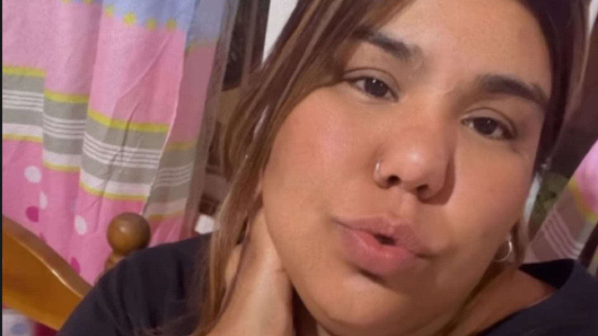 El accidente doméstico de Camila Deniz, participante de Cuestión de Peso, generó alarma entre seguidores por su salud