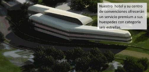 Uno de sus fuertes era un hotel de seis estrellas