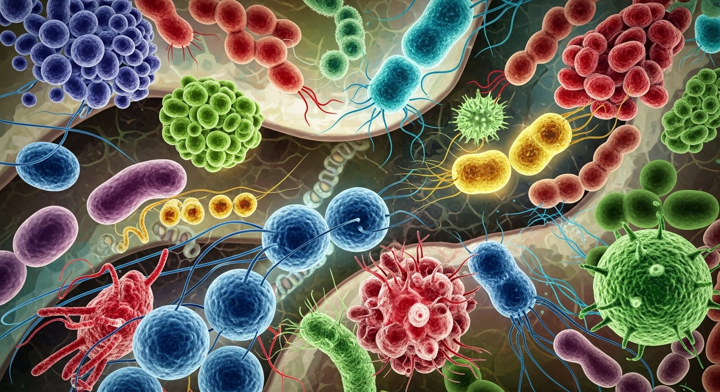 Los ácidos grasos de cadena corta producidos por el microbioma se vinculan a una mejor salud cardiovascular y a la reducción de la presión arterial (Imagen Ilustrativa Infobae)