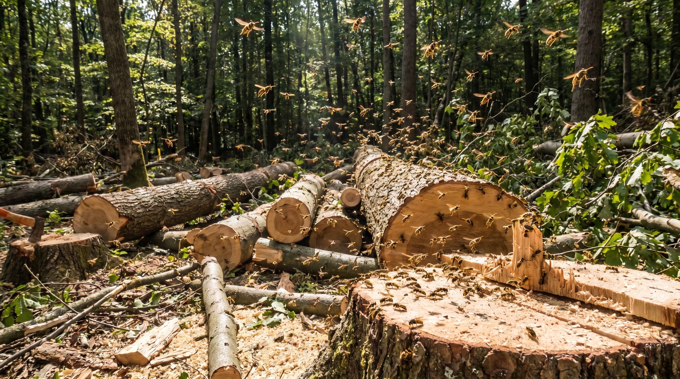 Especialistas recomiendan conocer las características de la avispa y tomar recaudos en actividades al aire libre (Imagen Ilustrativa Infobae)
