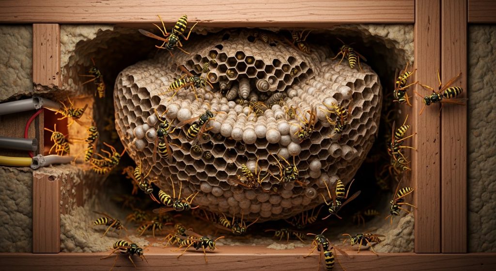 Qué son las avispas chaqueta amarilla y cómo protegerse de sus picaduras