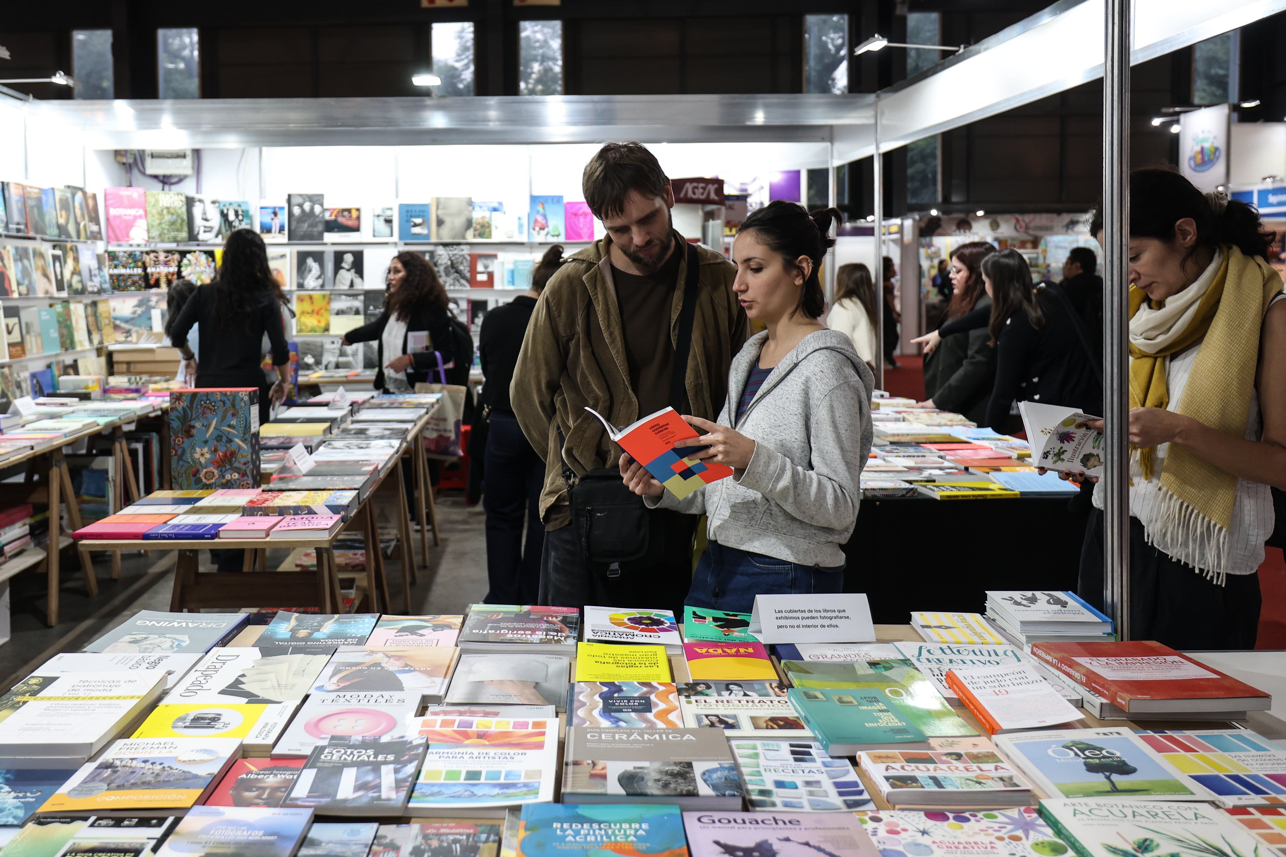 Las actividades continuarán en la Feria del Libro de este año (EFE)
