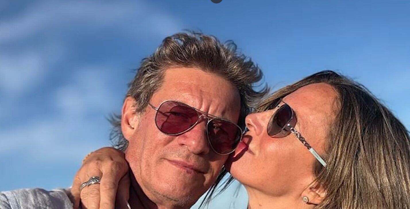 Borghi y Pablo se conocieron hace años, pero retomaron el contacto tras sus respectivas separaciones y por intervención de una amiga en común