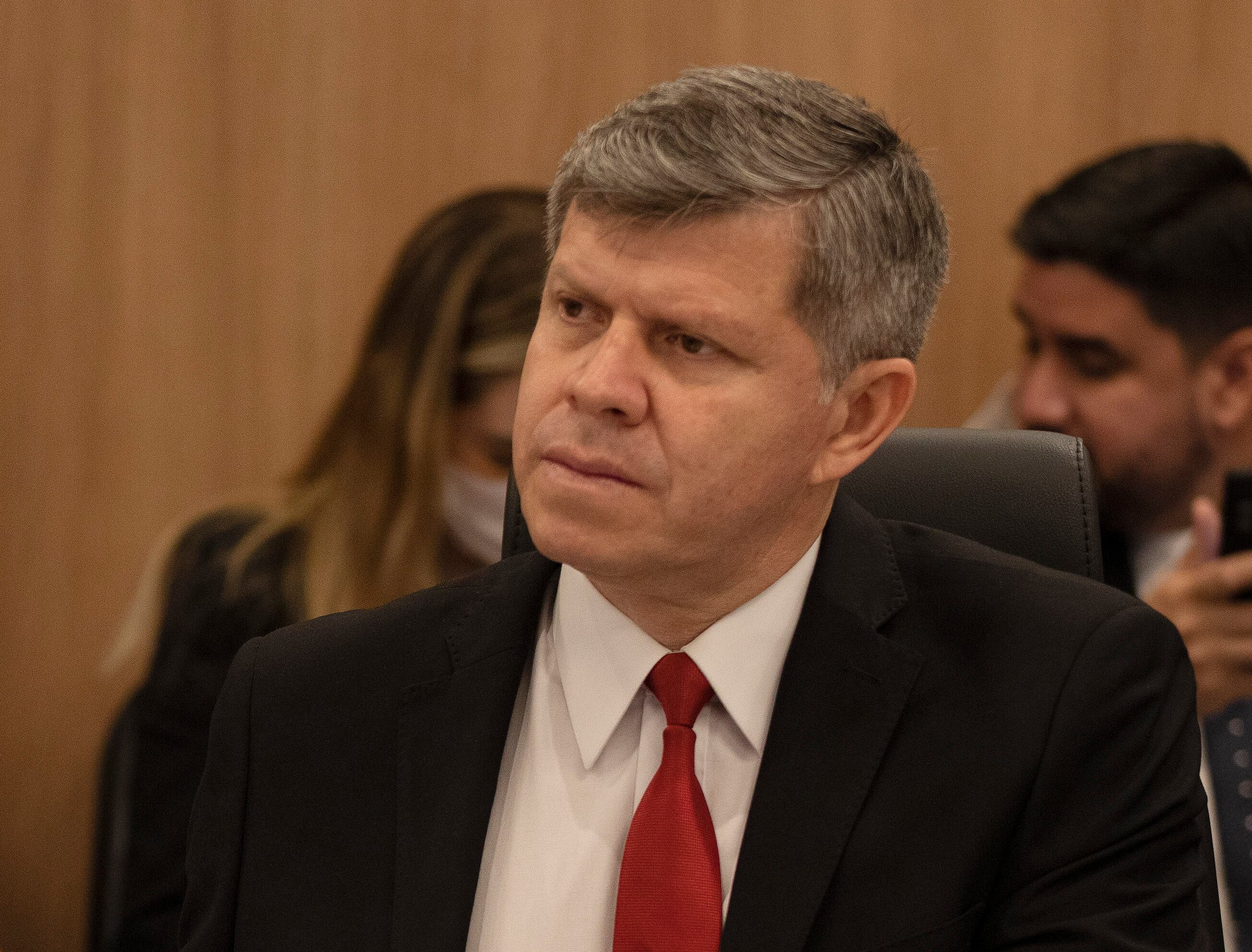 El presidente de Paraguay, Santiago Peña, designó este lunes a Carlos Benítez como viceministro de Seguridad Interna en reemplazo de Oscar Pereira (EFE)