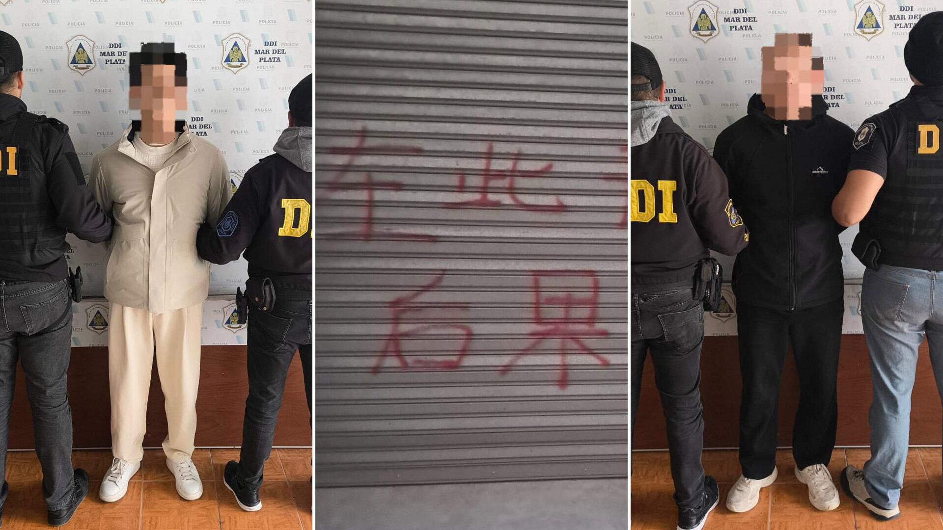 Los detenidos Ni Fei (38) y Liao Deping (36) ambos de nacionalidad china y con documentación argentina