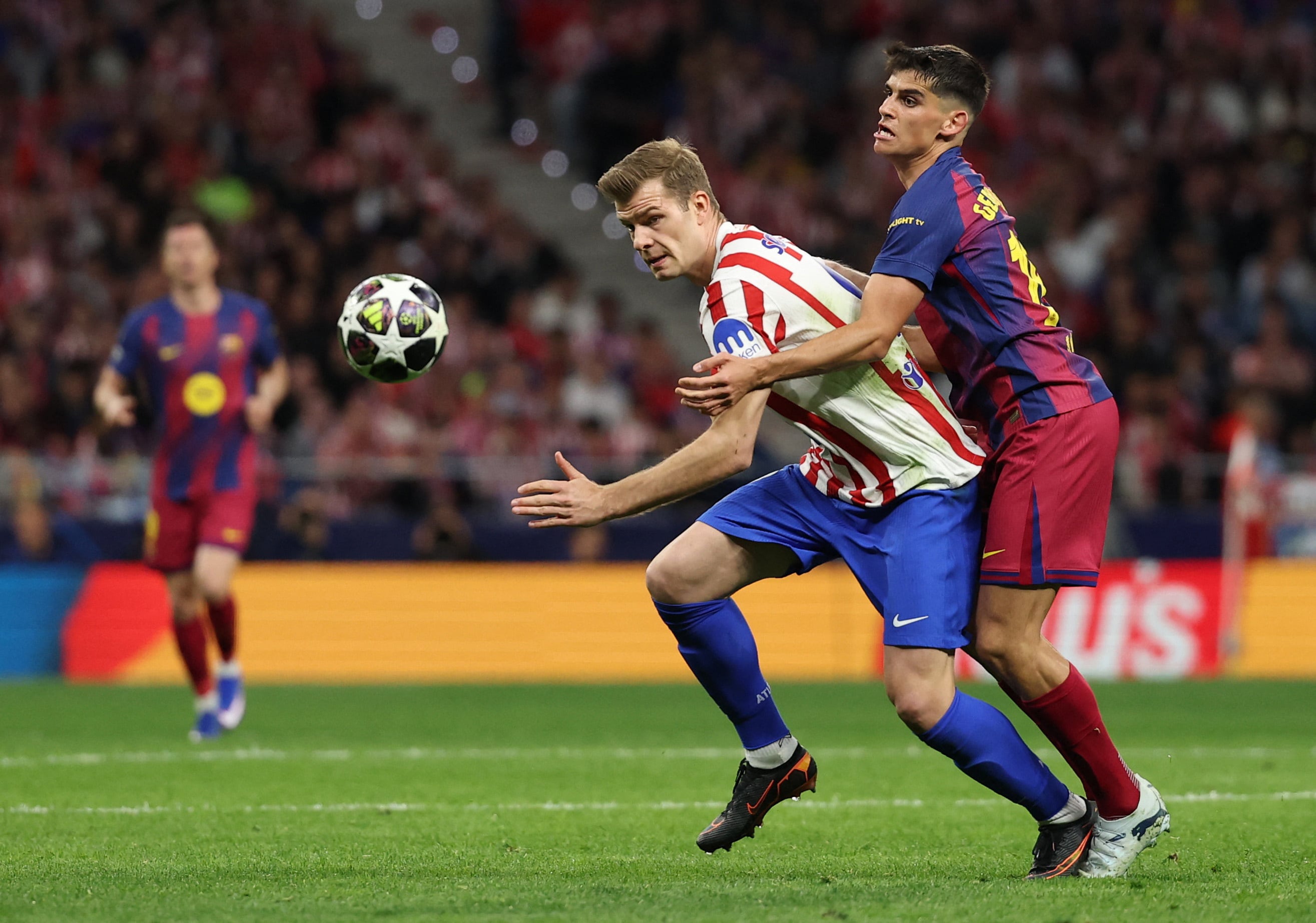 La decisión técnica y médica deja al conjunto rojiblanco sin sus atacantes titulares en la próxima jornada de liga - REUTERS/Gonzalo Fuentes