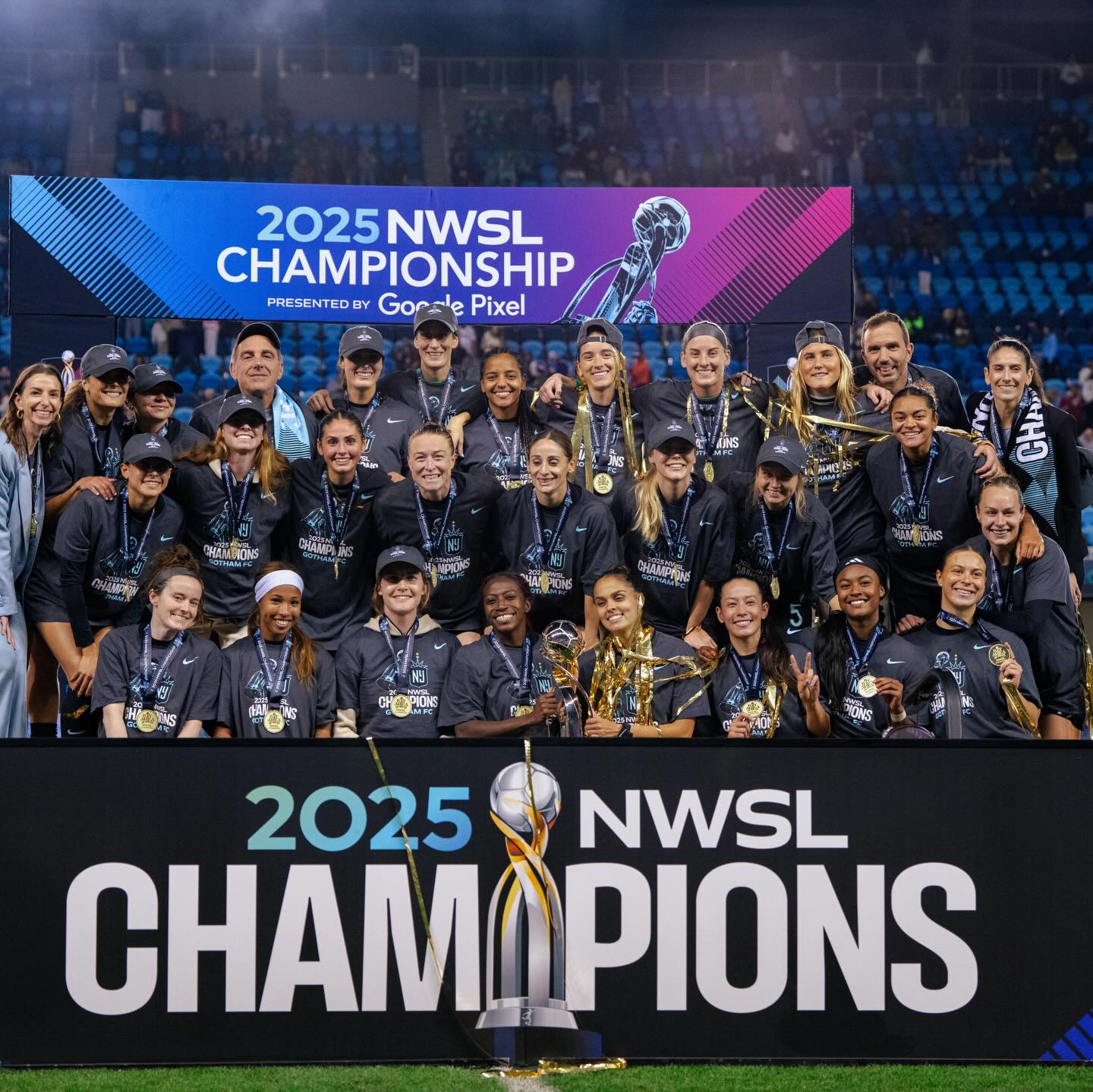 Gotham se proclamó campeón de la NWSL tras vencer en la final al Washington Spirit 