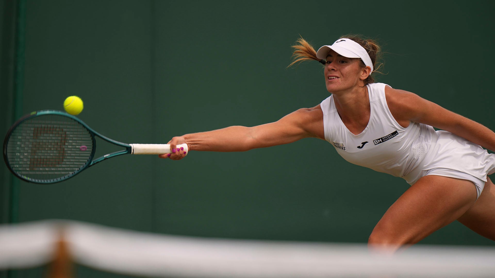 Solana Sierra brilló en el Madrid Open (Fuente: AP)