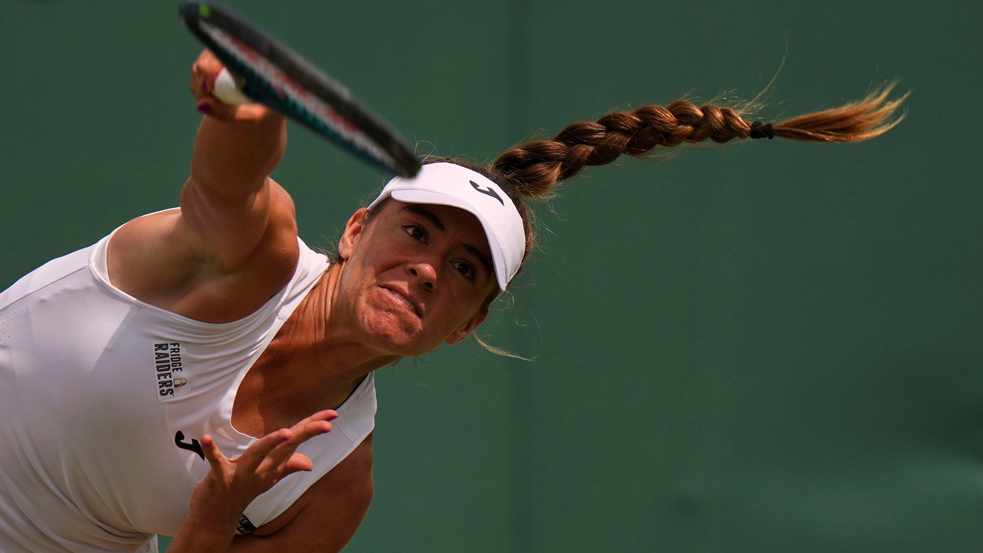 Solana Sierra dio otro golpe en Madrid (Fuente: AP)