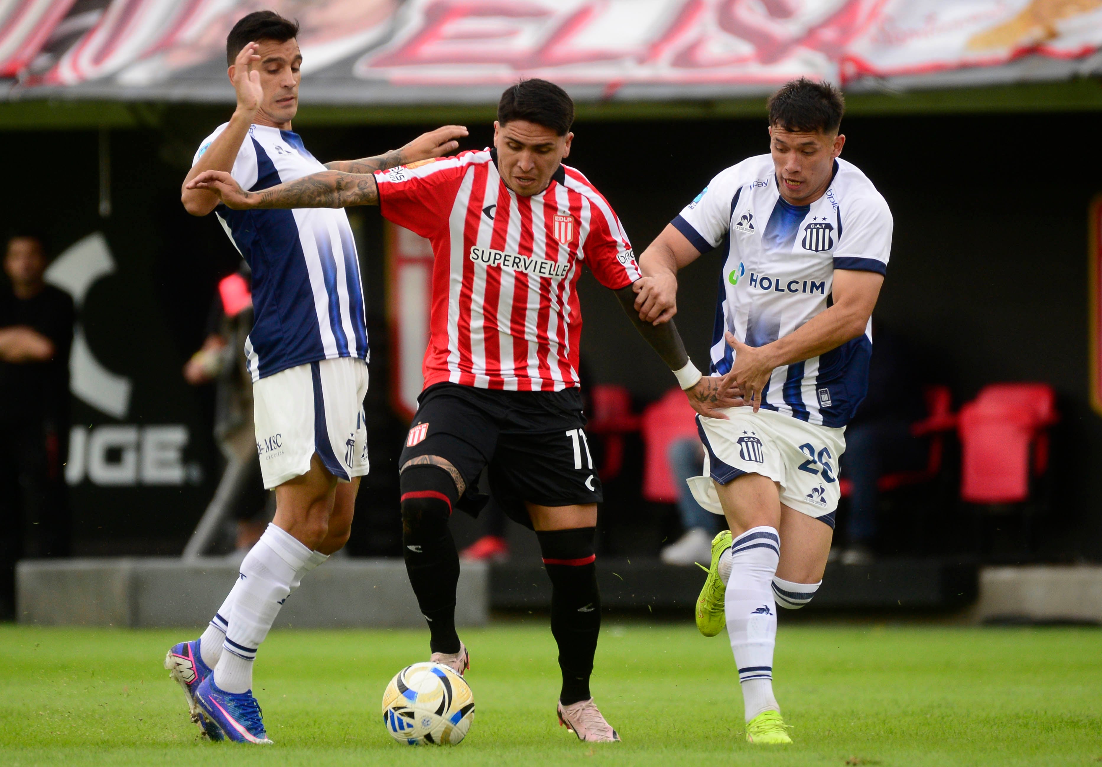 Estudiantes de La Plata y Talleres empataron 0-0 en UNO (Crédito: Fotobaires)
