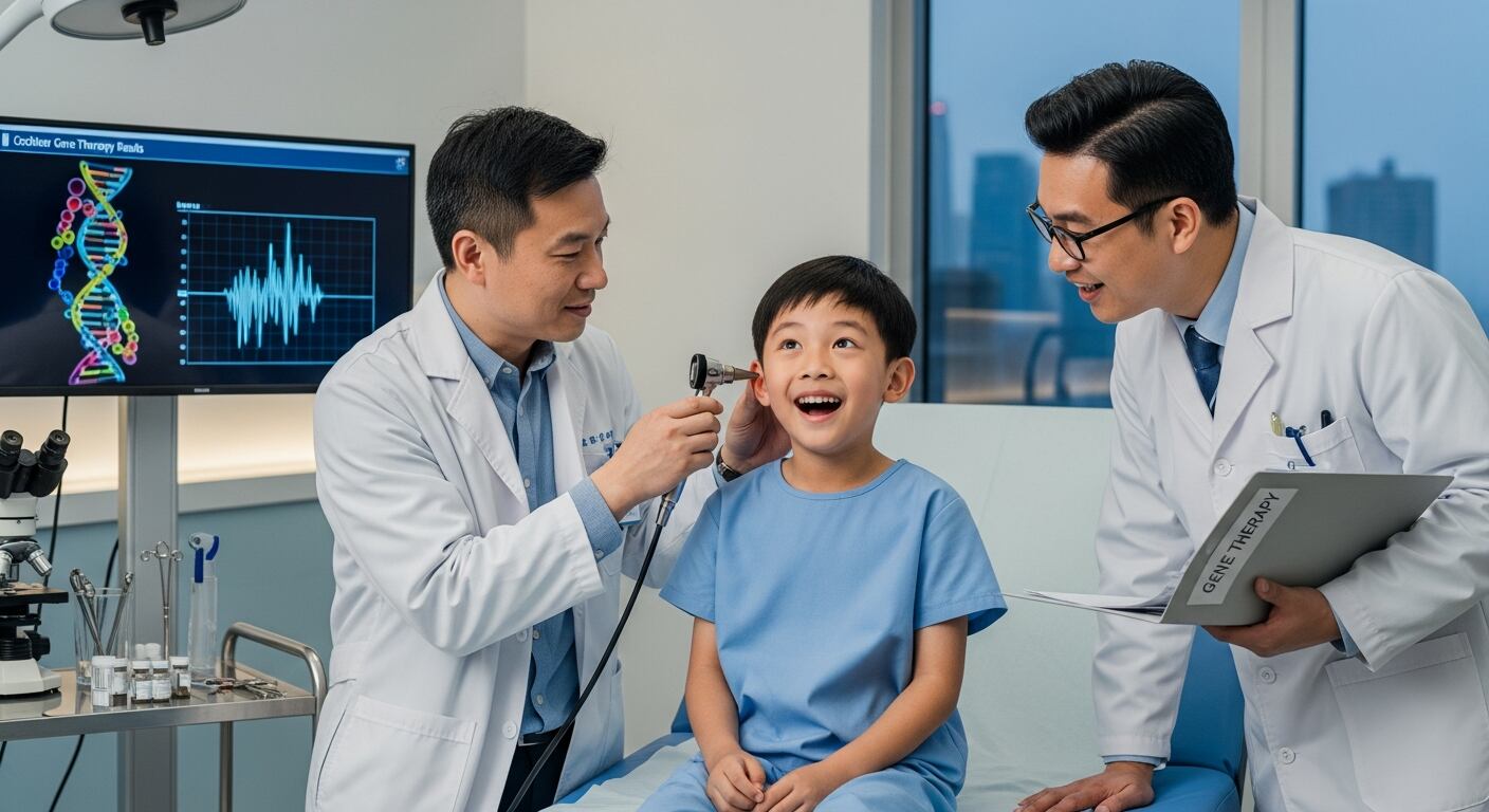 Una nueva terapia génica experimental devolvió la audición a niños con sordera congénita