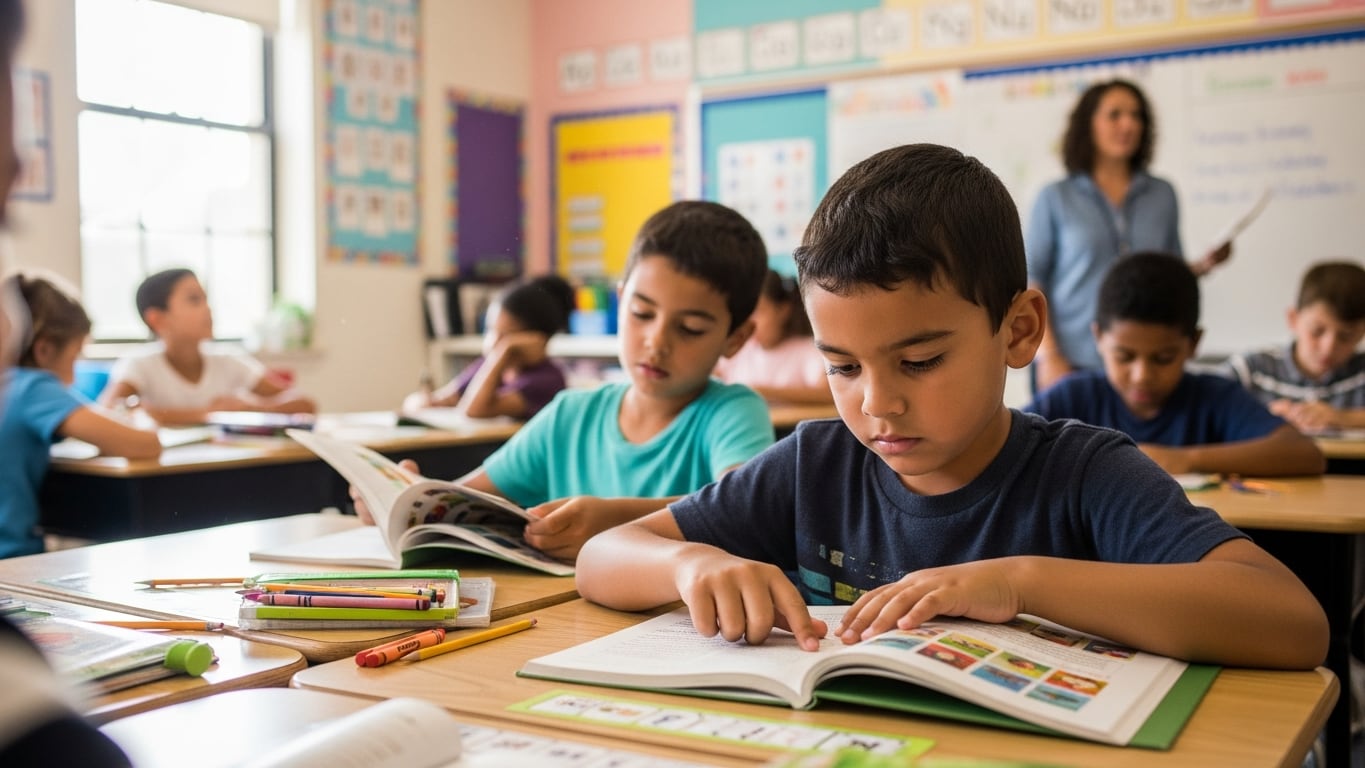 En las escuelas estatales, el 42% de los niños no aprende mucho según la percepción de los adultos, mientras que en las privadas la cifra baja al 19%
(Imagen Ilustrativa Infobae)