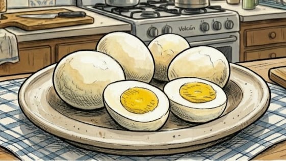 La FAO y la American Heart Association respaldan el consumo regular de huevo duro por sus beneficios para la salud (Imagen Ilustrativa Infobae)