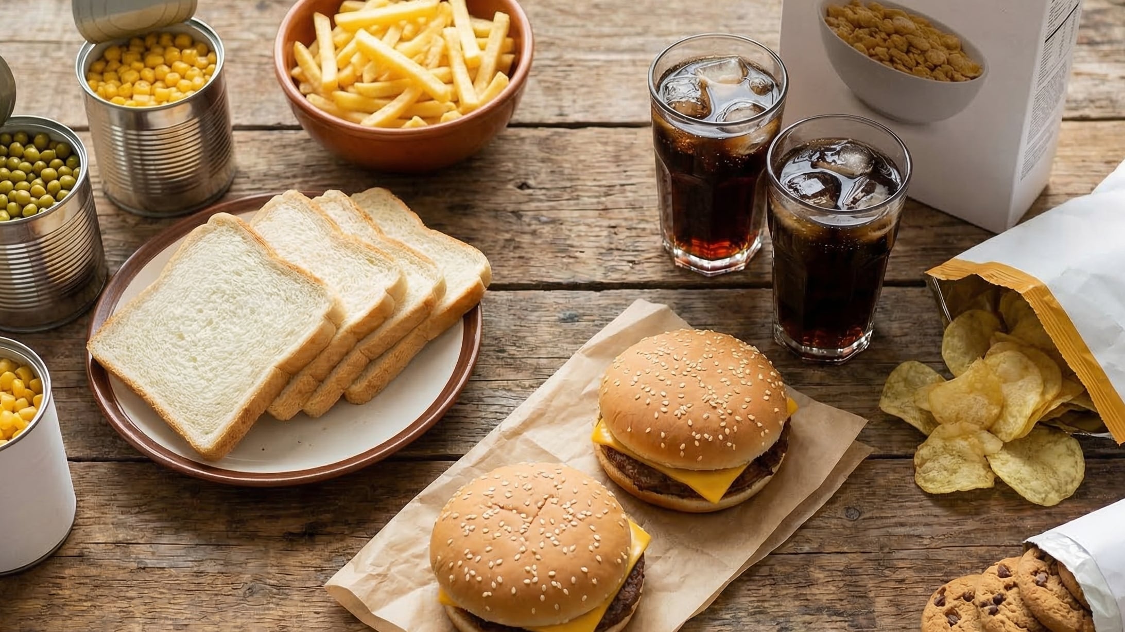 Una dieta alta en sodio, proveniente mayormente de alimentos procesados, figura entre las principales causas de hipertensión arterial en adultos (Imagen Ilustrativa Infobae)