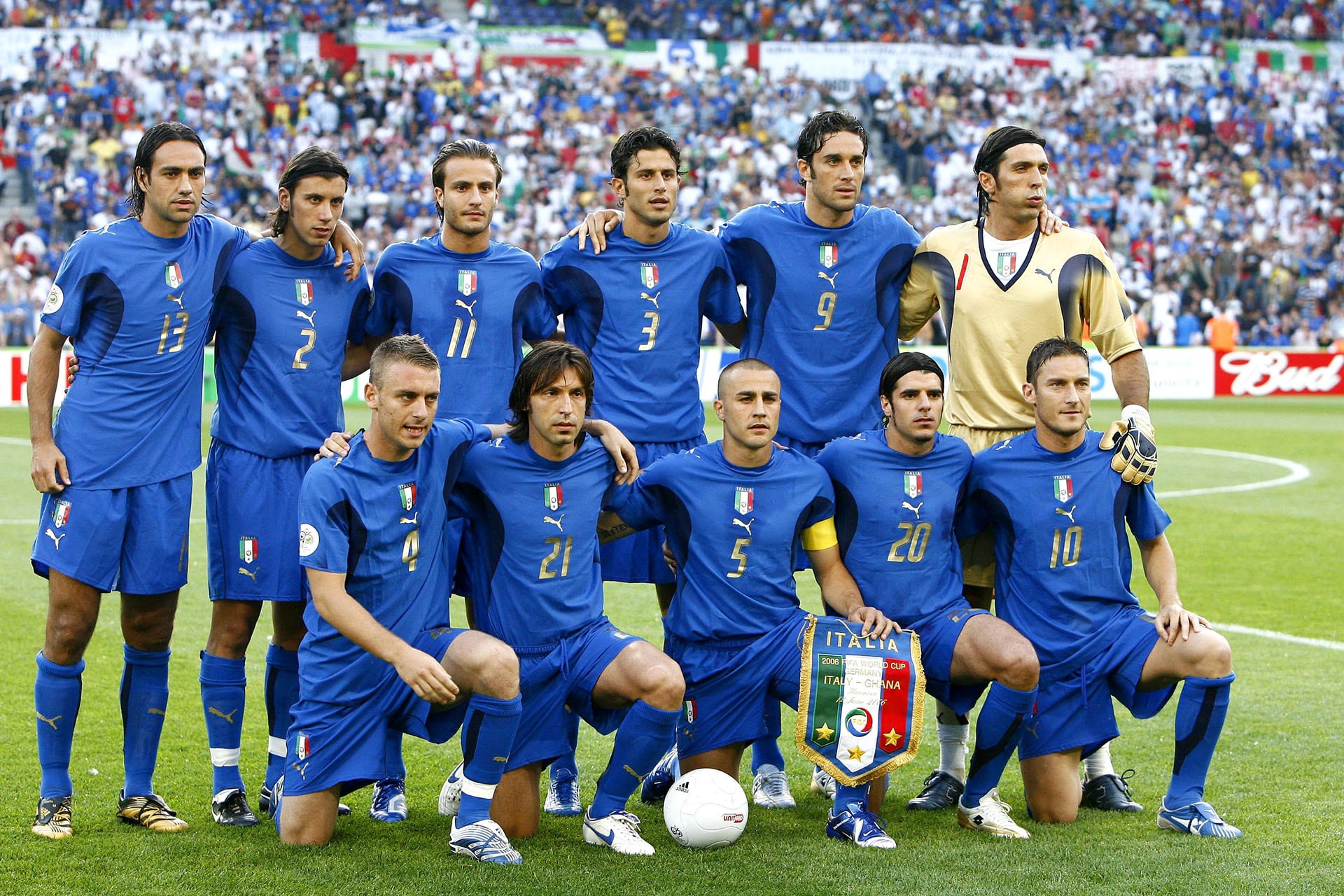 Grandes nombres formaron parte de la Selección de Italia campeona 