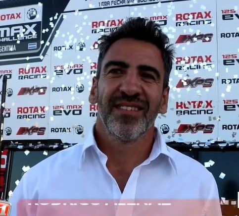 Rodrigo Alenaz, un hombre vinculado al mundo de los autos y director de una competencia de karting, estaría muy cerca de Adabel Guerrero