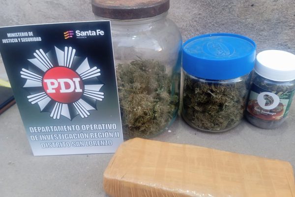 Allanaron una carnicería por robo de ganado, pero descubrieron más de 180 paquetes con marihuana en un freezer