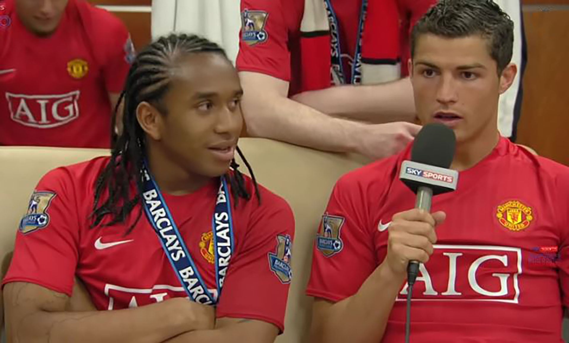Anderson describió la intensa competencia diaria junto a Cristiano Ronaldo y Nani en el Manchester United