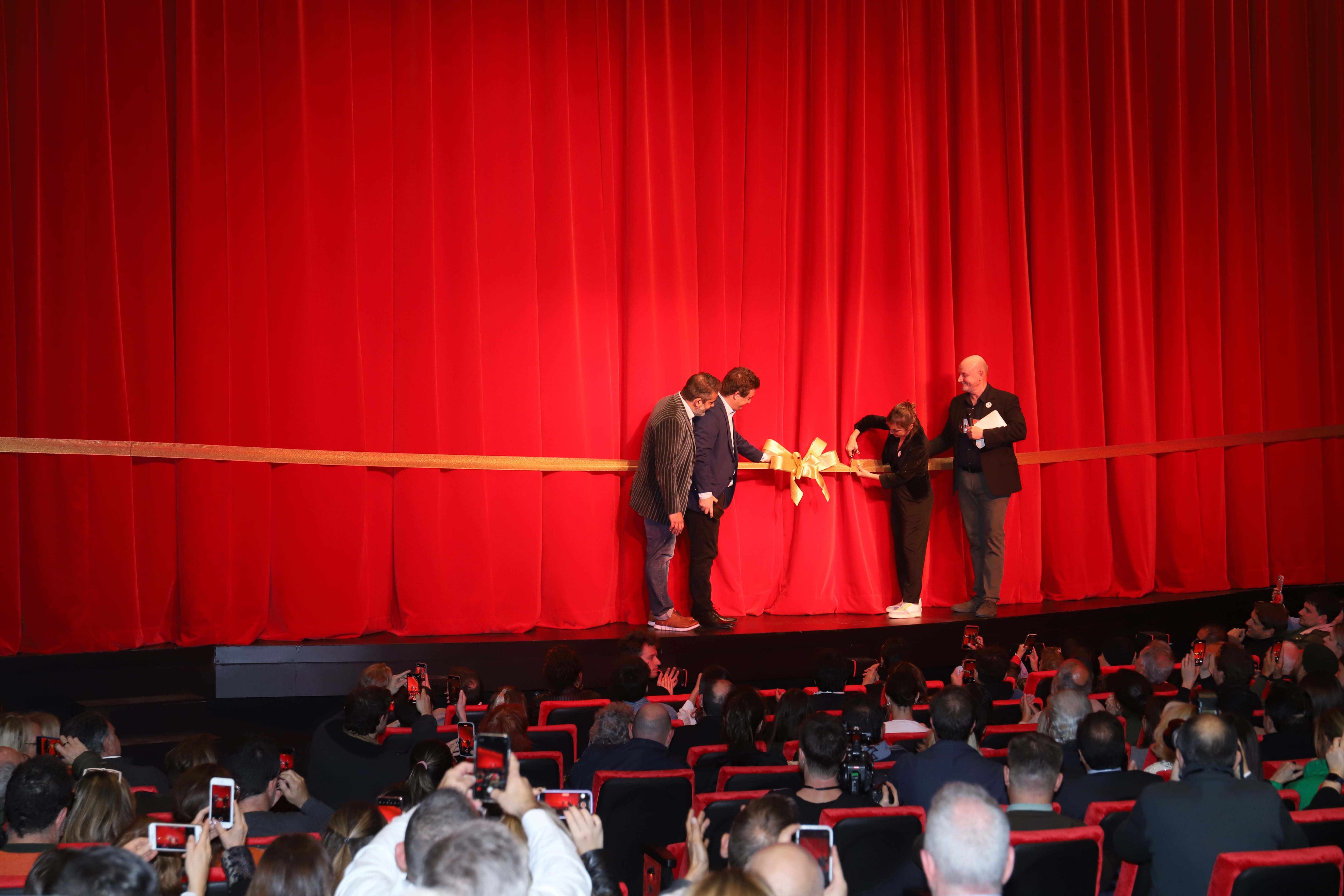 Apertura del Teatro Politeama, se inauguró en el año 2022, de la mano de Juan José Campanella