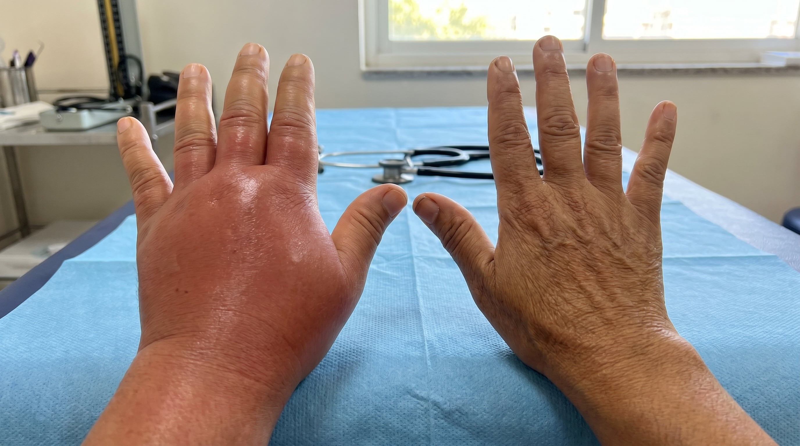 El angioedema hereditario afecta a una de cada 50.000 personas en el mundo, su diagnóstico suele demorarse y eso agrava los riesgos para los pacientes (Imagen Ilustrativa Infobae)