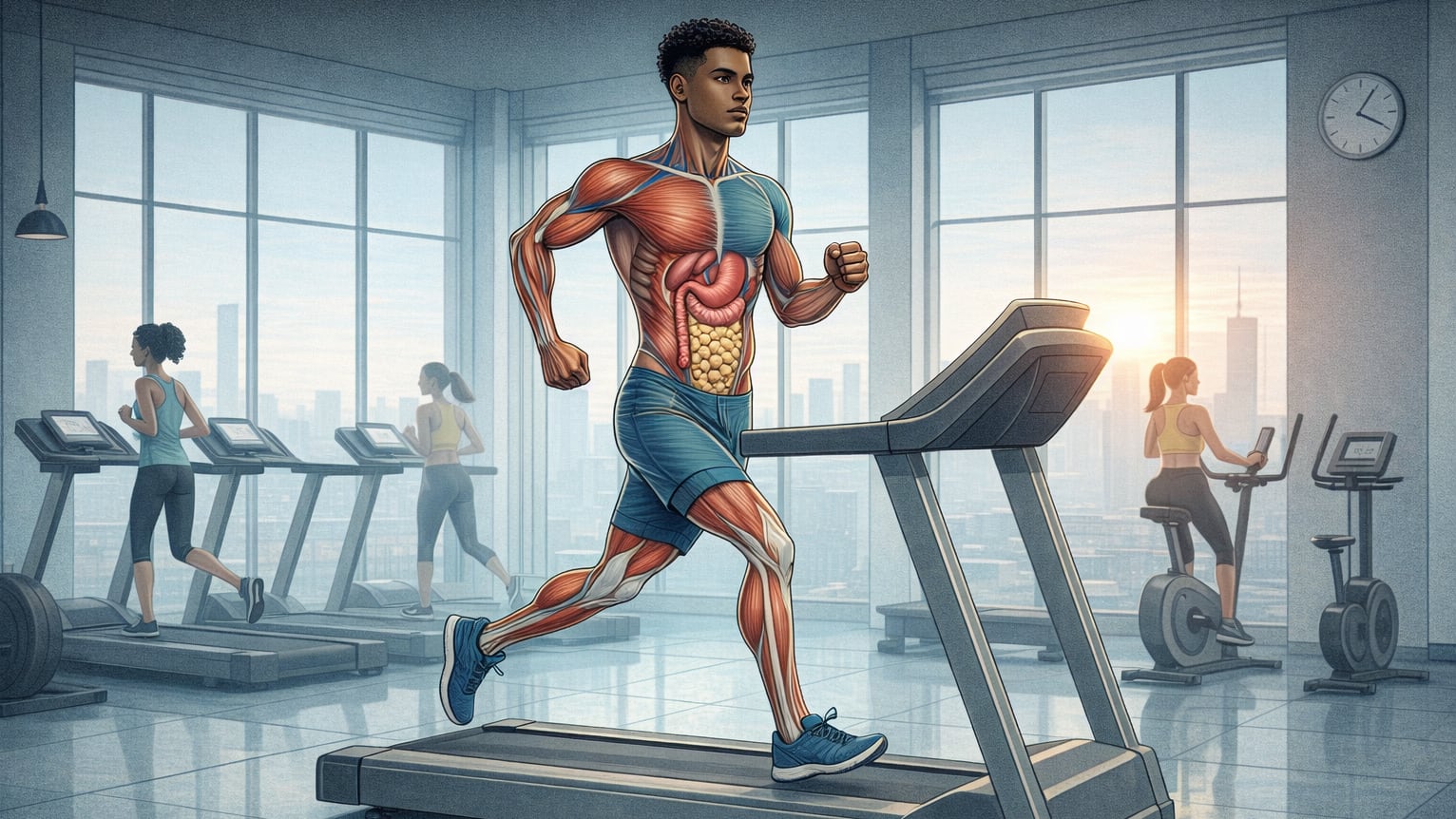 El entrenamiento en ayunas despierta interés por su supuesto impacto en la quema de grasa corporal y el metabolismo (Imagen Ilustrativa Infobae)