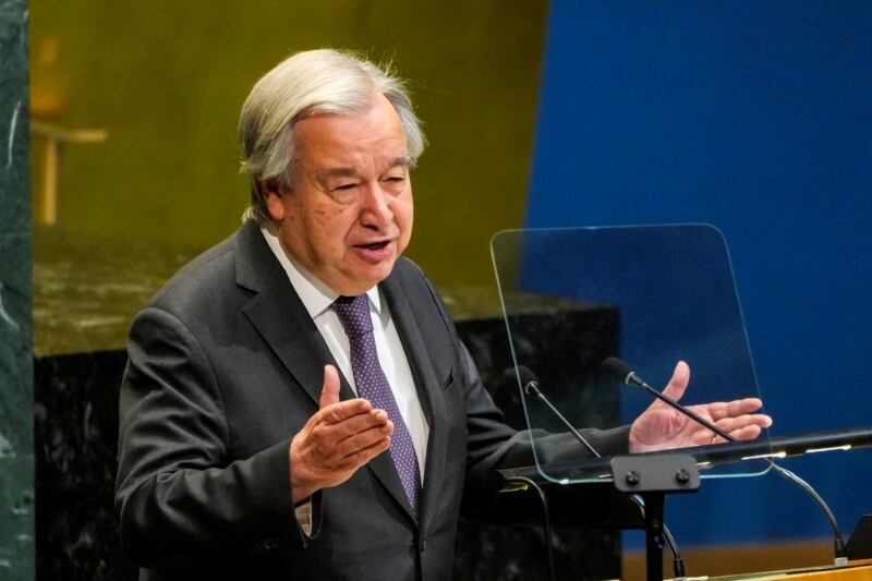 El actual secretario general de las Naciones Unidas, António Guterres (REUTERS/Eduardo Muñoz)
