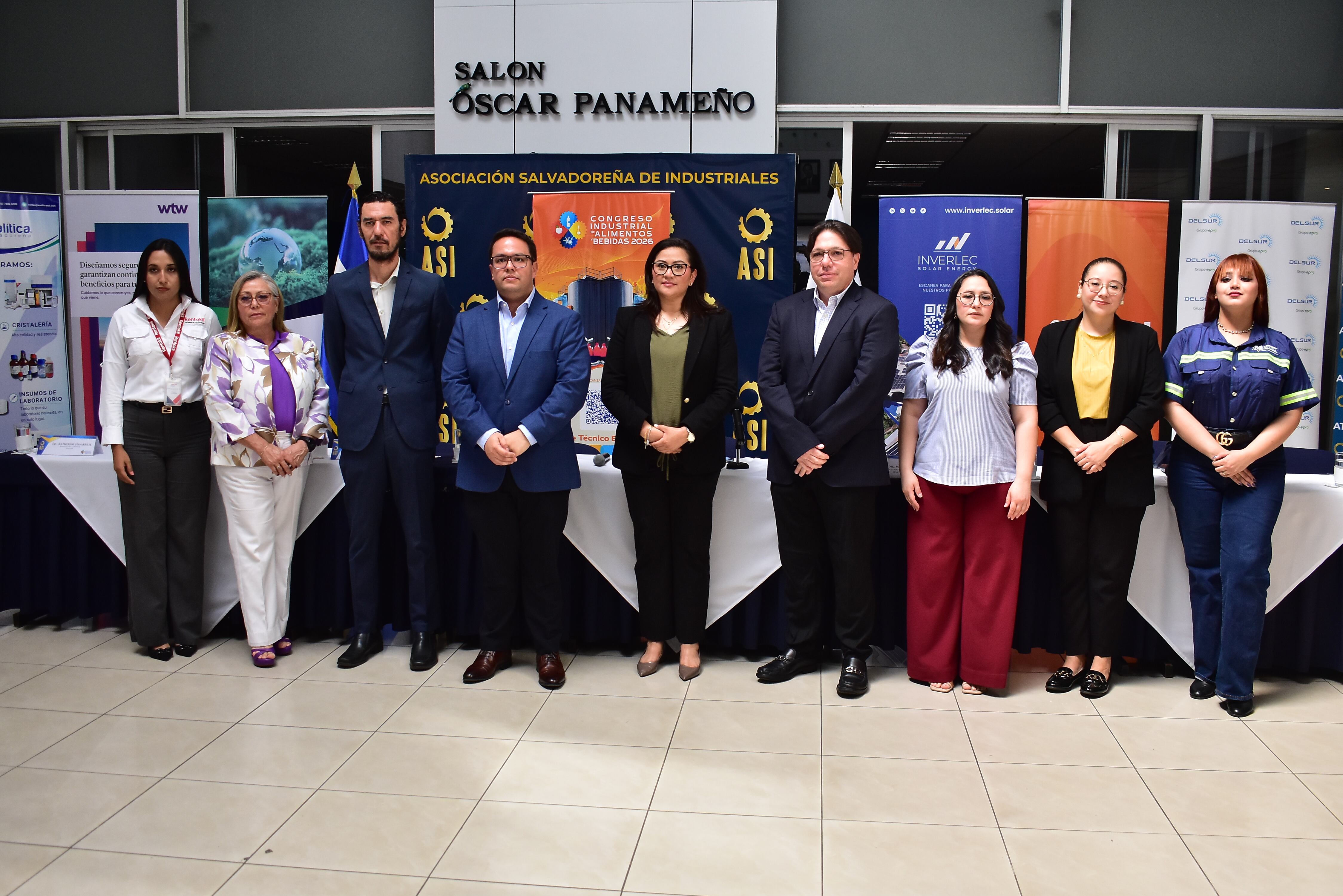 Anuncian Congreso Industrial de Alimentos y Bebidas 2026 que reunirá a líderes y expertos para definir el futuro, la sostenibilidad y la competitividad del sector en El Salvador. (Foto Infobae Centroamérica/Emerson Del Cid)