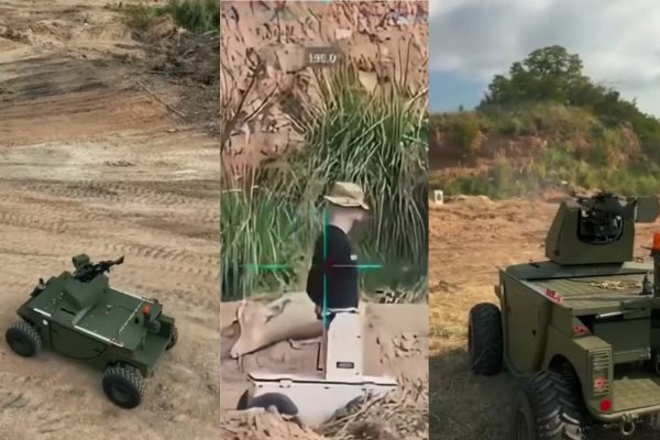 Argentina desarrolla un vehículo militar no tripulado con ametralladora: cómo funciona el prototipo