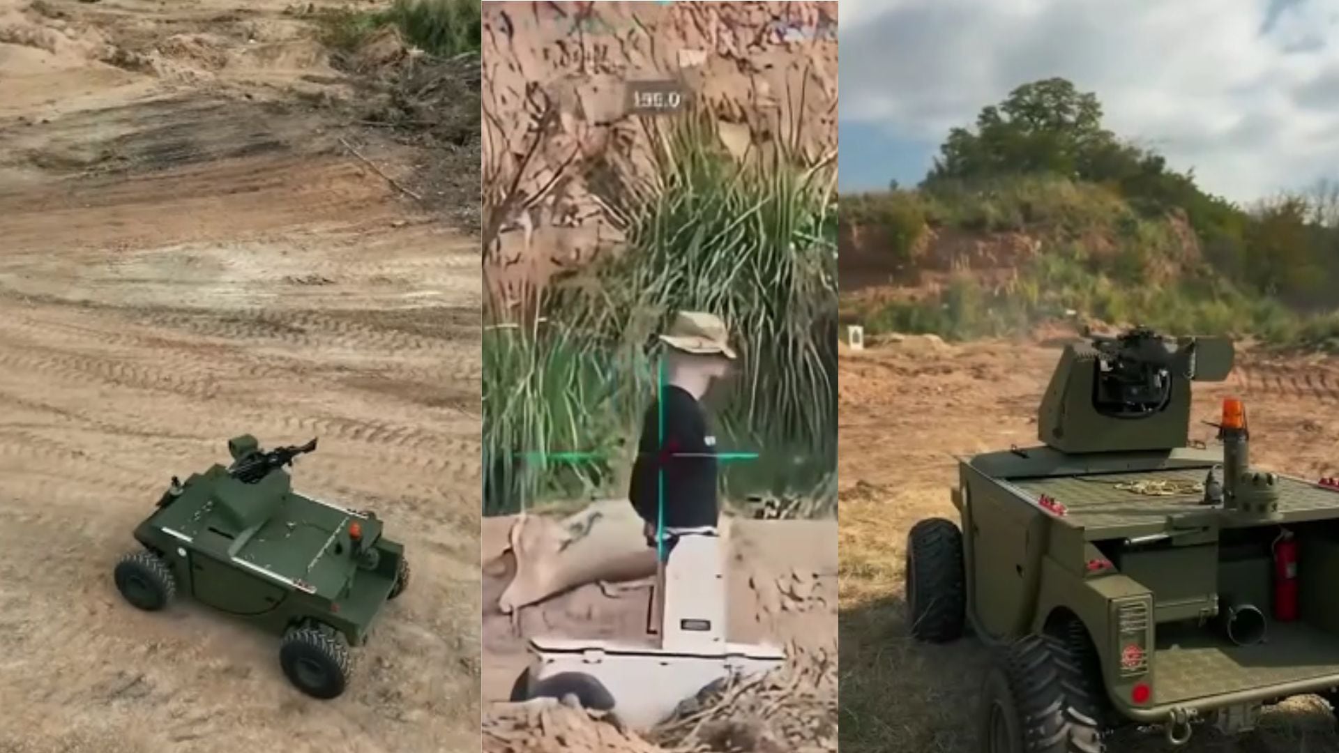 Argentina desarrolla un vehículo militar no tripulado con ametralladora: cómo funciona el prototipo