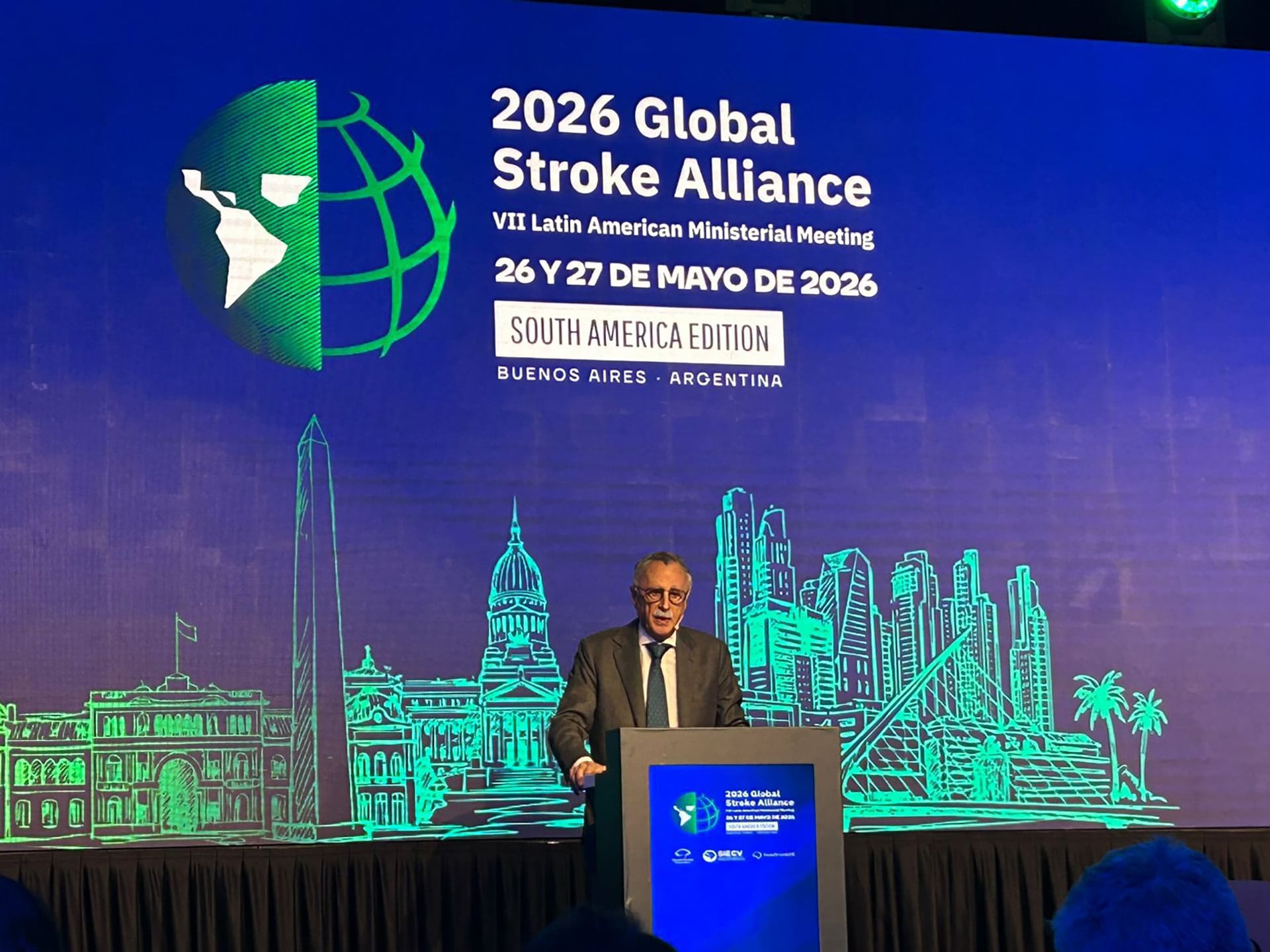 Argentina previene el ACV: el evento de la Global Stroke Alliance tiene lugar por primera vez en Buenos Aires
