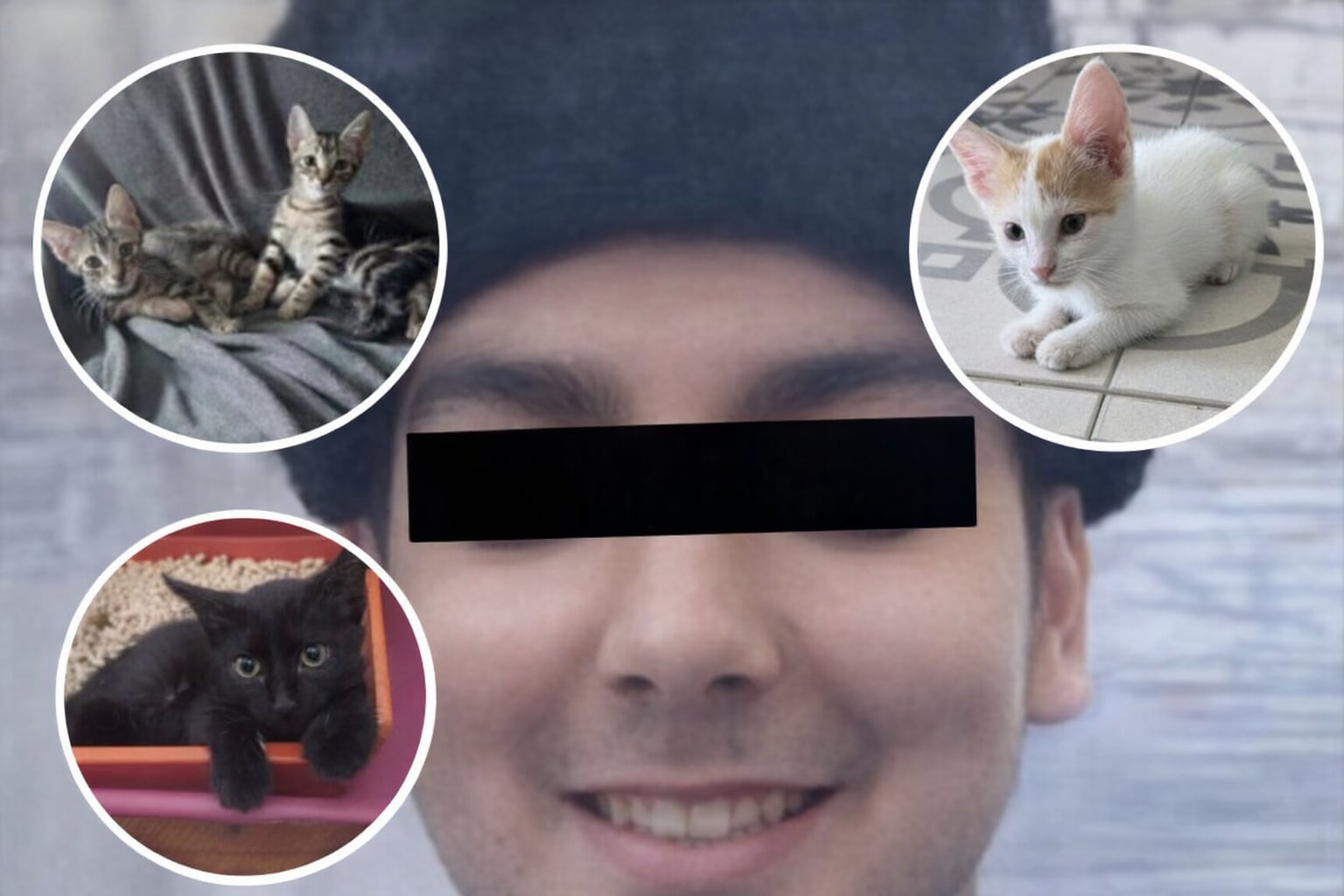Adriel C.O., es señalado como un asesino serial de gatos